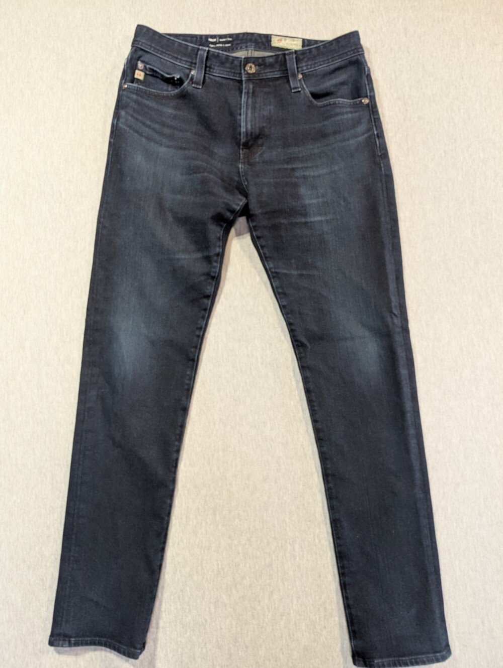 AG Adriano Goldschmied The Tellis Modern Slim Jeans Men's 32 X 34 Dark Blue